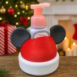 3D Printed Santa Mickey Foaming Soap Holder